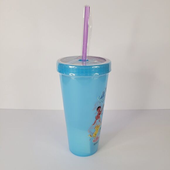 Disney Box Lunch 100 Years Music Sketch Plastic Cup Tumbler Color Changing 24oz - Picture 10 of 14